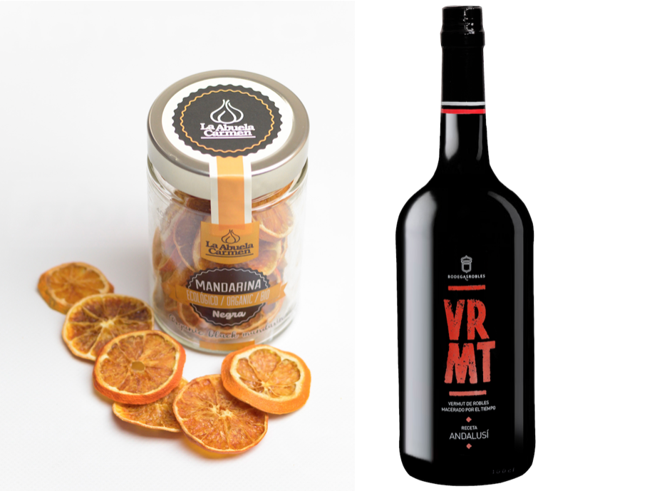 Mandarina Negra y Vermut, la perfecta combinación