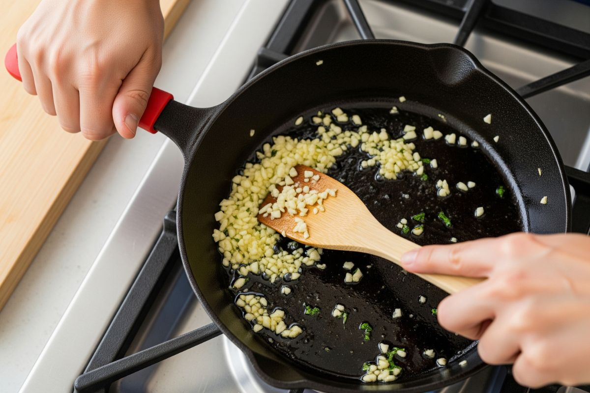 Errores al cocinar ajo
