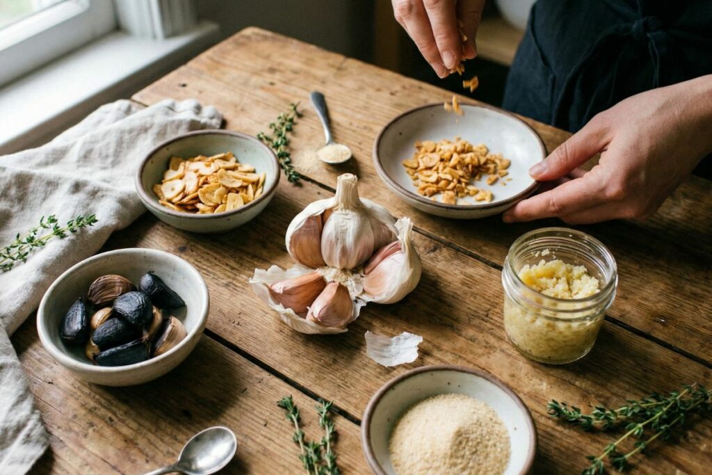 ¿Qué formato de ajo es el que más te conviene?